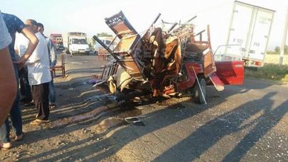 Cəlilabadda ağır yol qəzası, yaralılar var - FOTOLAR/VİDEO